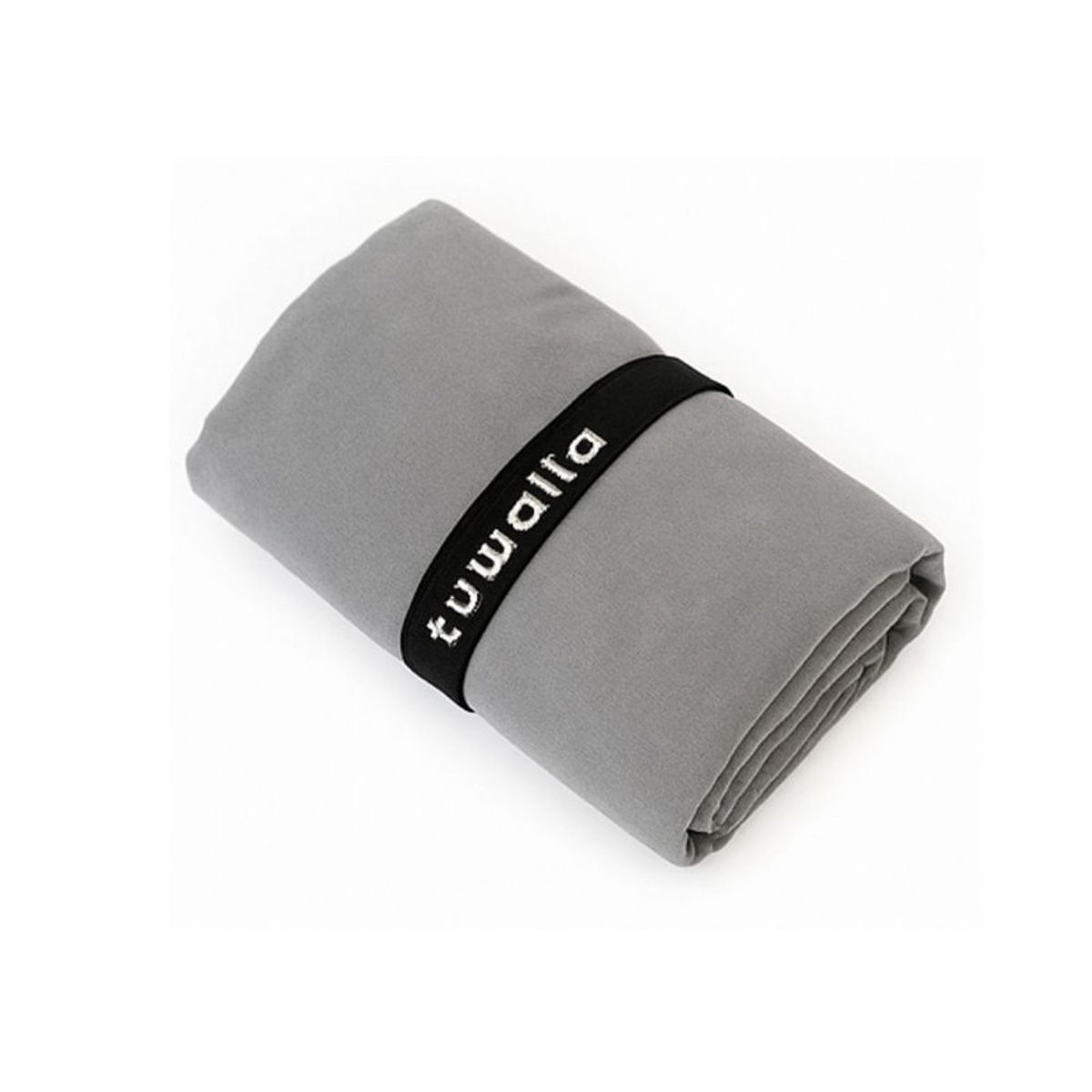 TUWALLA - Toalla de Microfibra Tuwalla L 80x130cm Gris Oscuro