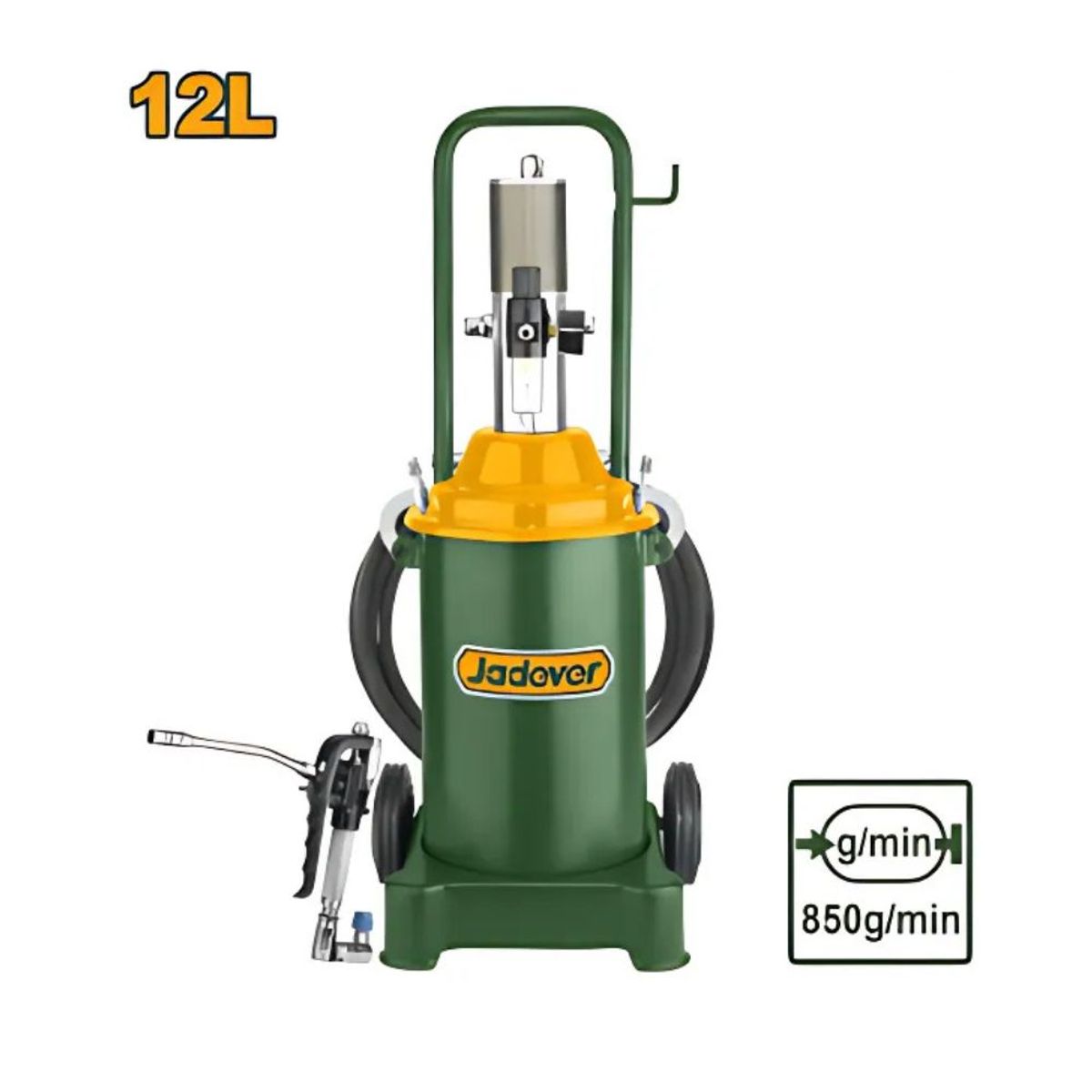 Engrasadora Neumática de 12L JADEVER - JDAL1A12, marca Total Tools - Foto Principal