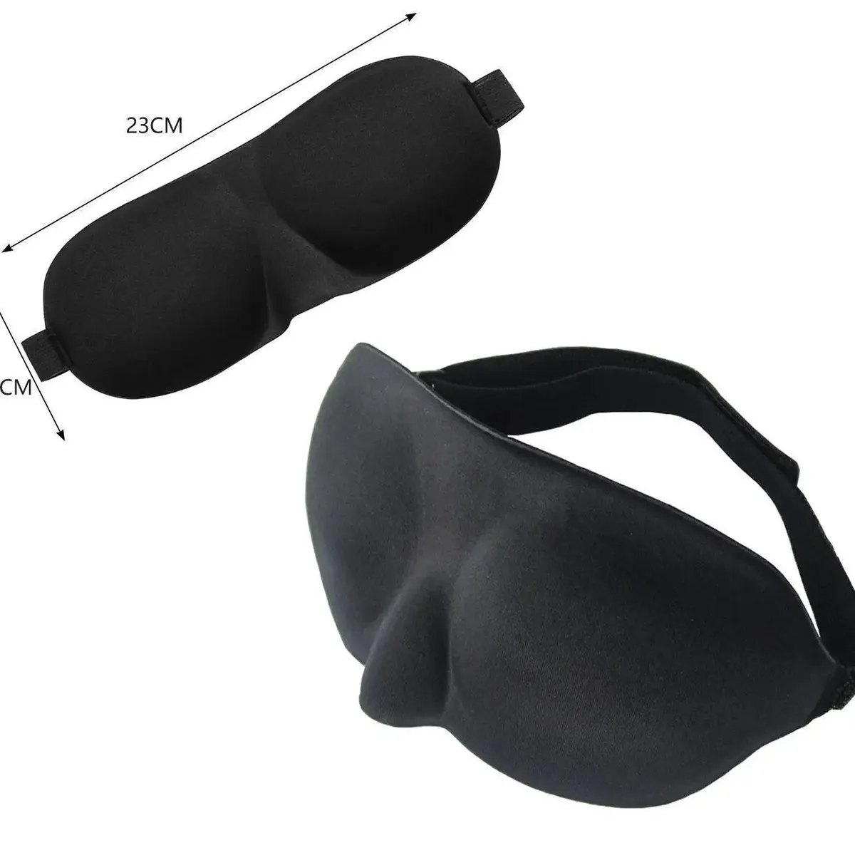 GENERICO - Antifaz para dormir de tela transpirable ultrasuave 3D