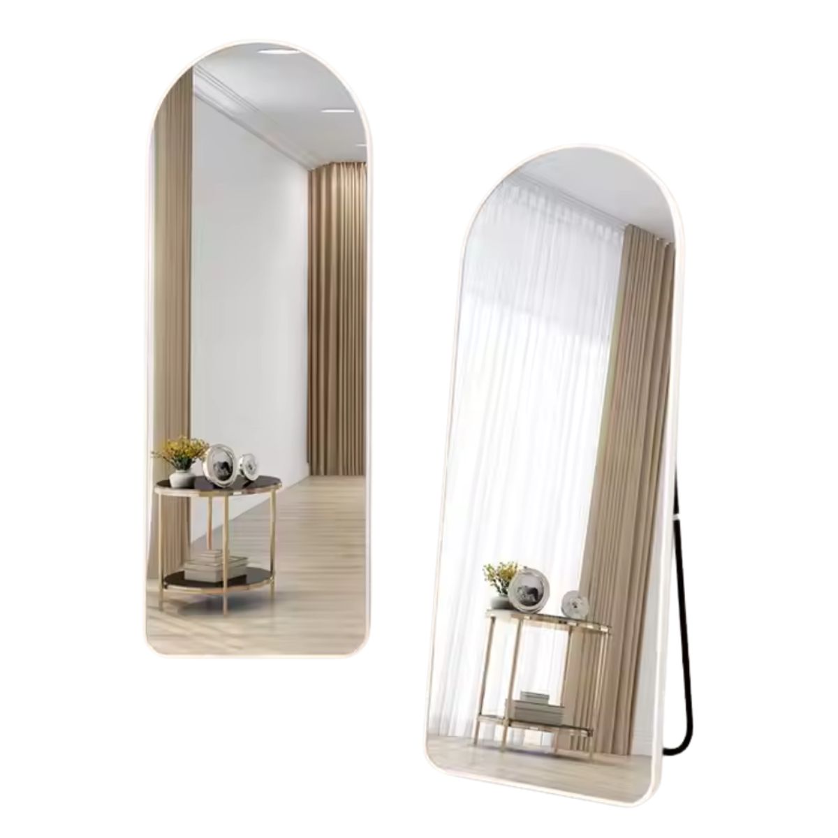 INSPIRA - Espejo de Pie Cuerpo Entero Arco para Decoración 161 cm