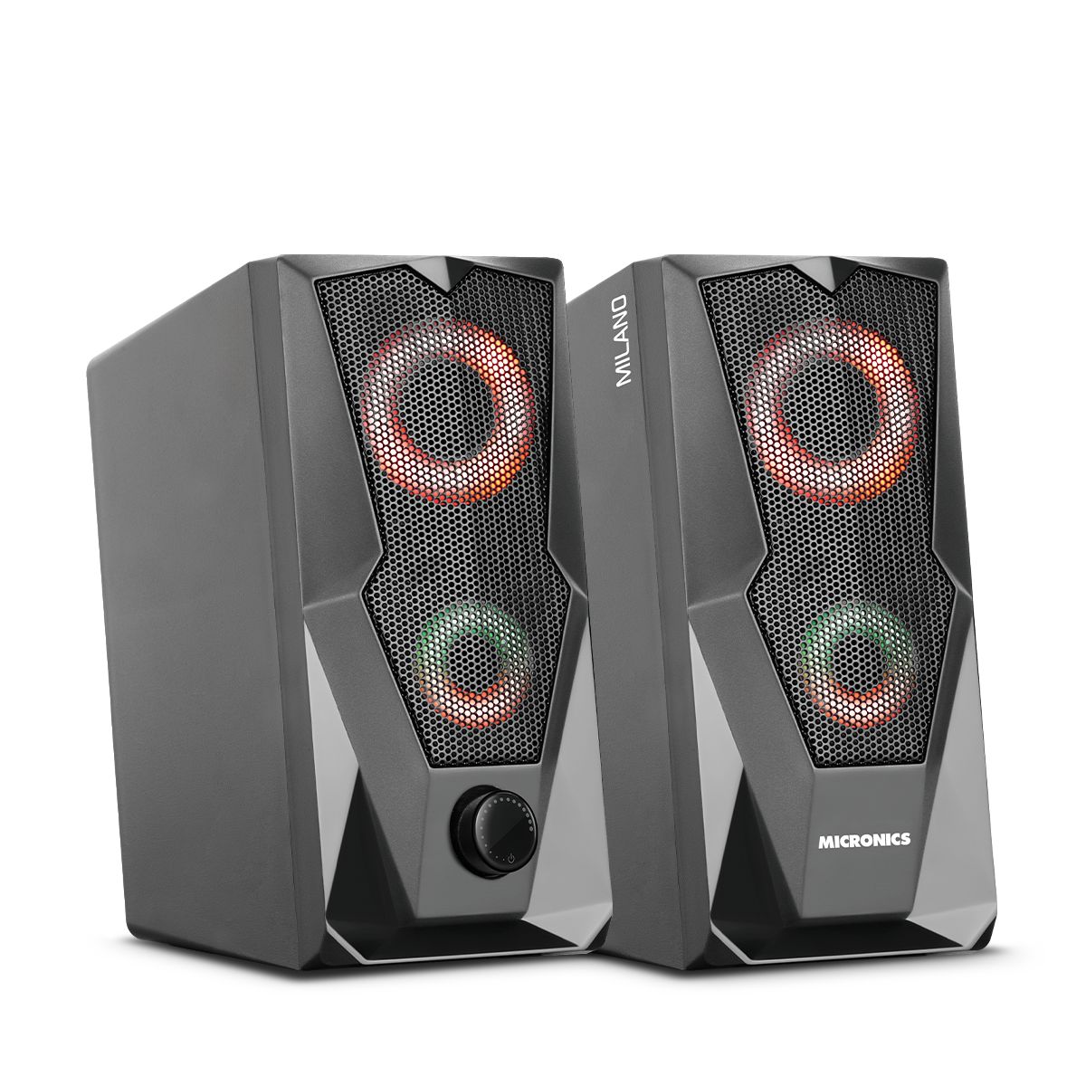 MICRONICS - Parlante para PC RGB Negro Micronics Milano MIC S310