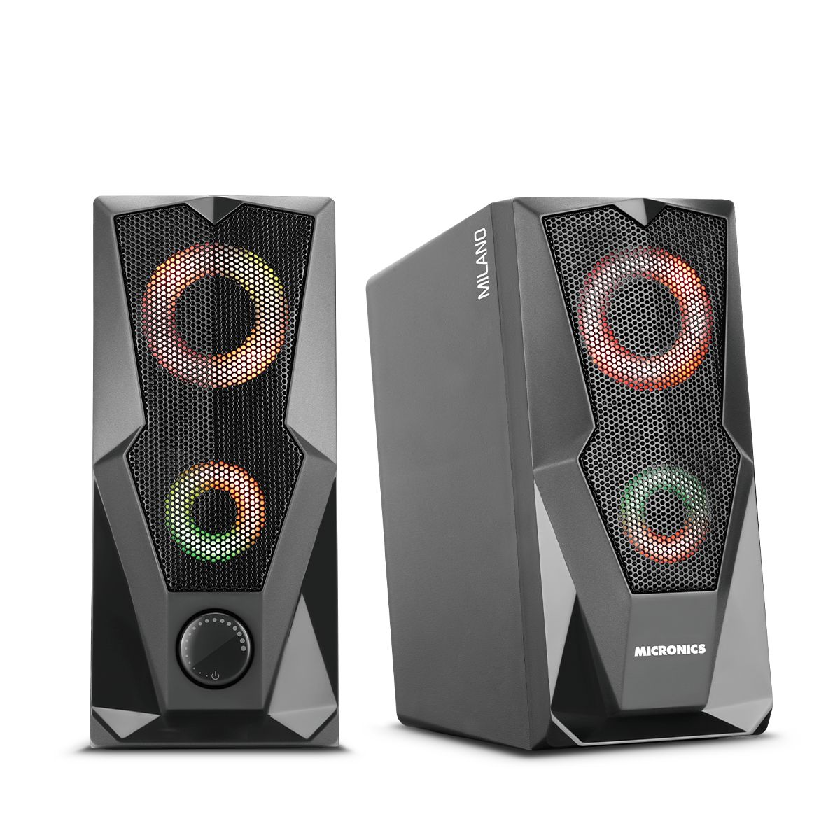 MICRONICS - Parlante para PC RGB Negro Micronics Milano MIC S310