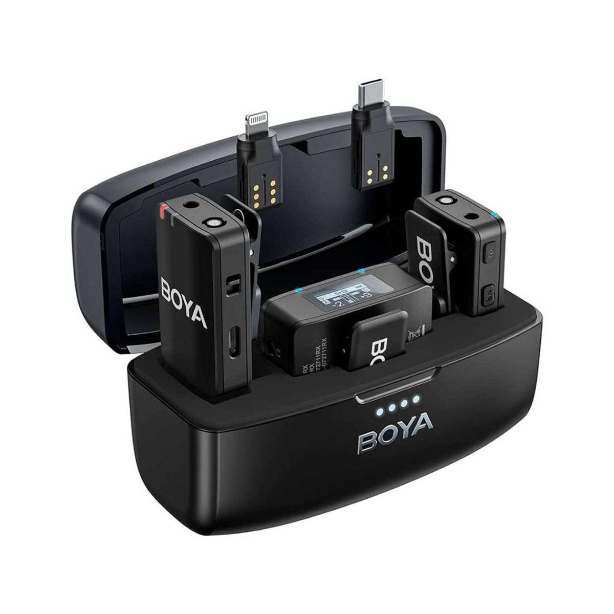 BOYA - Micrófono Inalámbrico Doble BOYA BOYAMIC