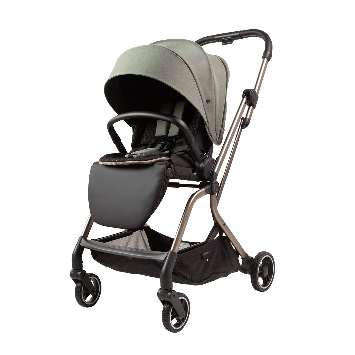 CARESTINO - Coche Carestino  Lyon con Accesorios Verde Militar