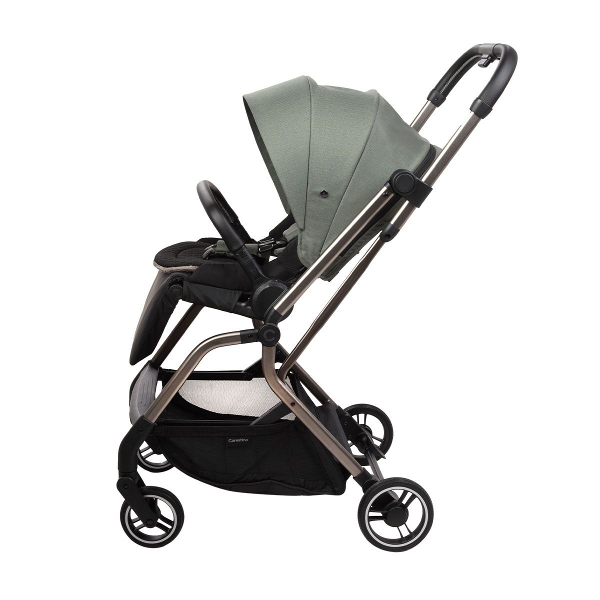 CARESTINO - Coche Carestino  Lyon con Accesorios Verde Militar