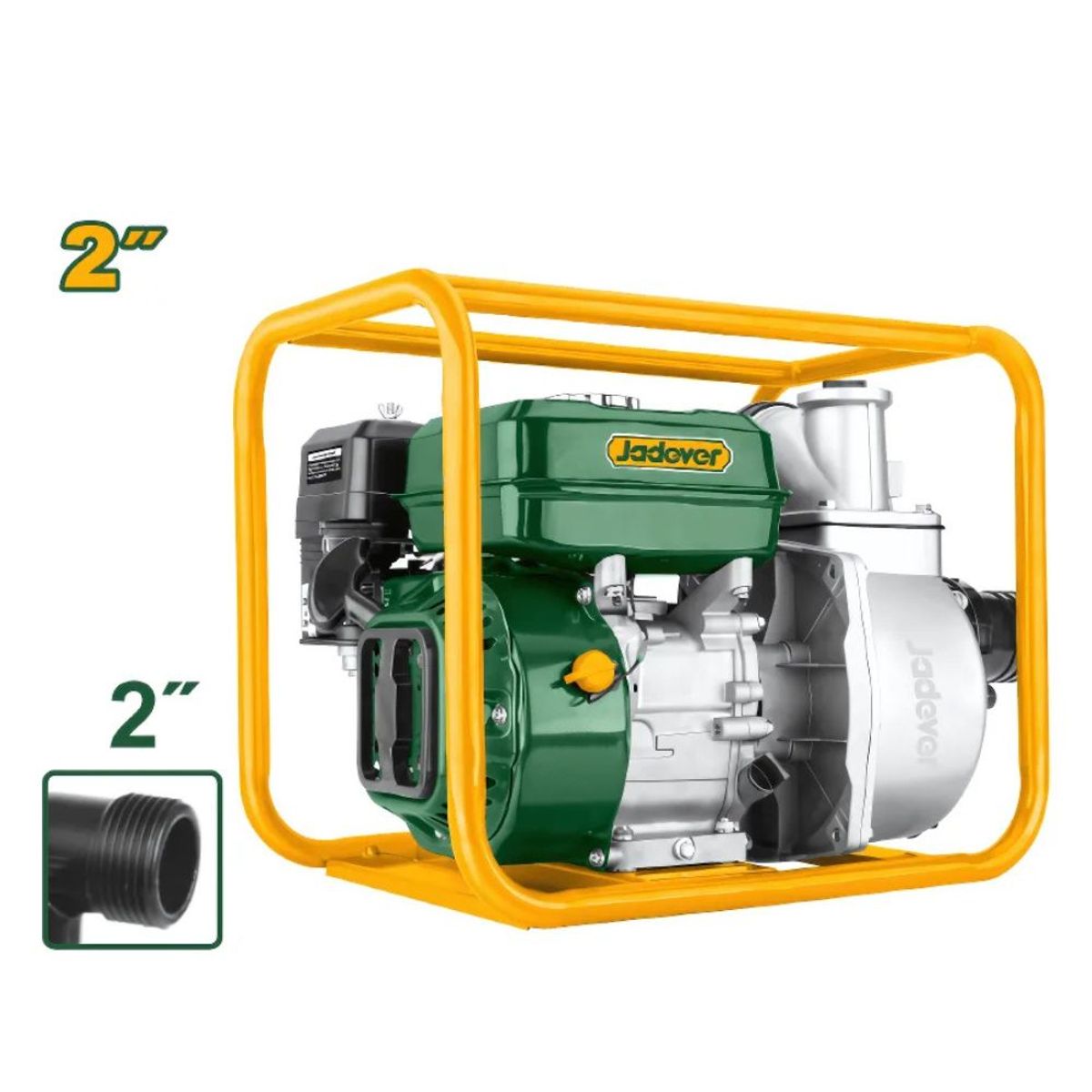 GENERICO - Motobomba Gasolinera 2Pulg Motor 7HP 550L JADEVER - JDGW1A21