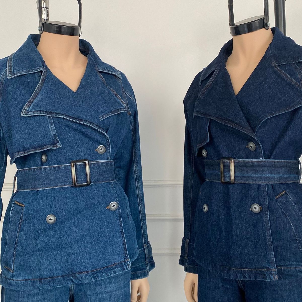 JHAN HIDS - Trench Corto Denim Adela