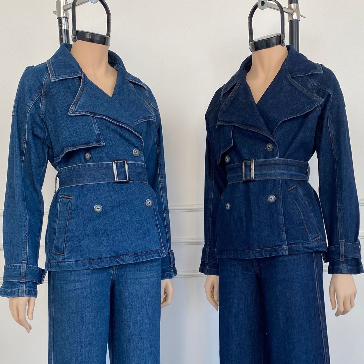 JHAN HIDS - Trench Corto Denim Adela