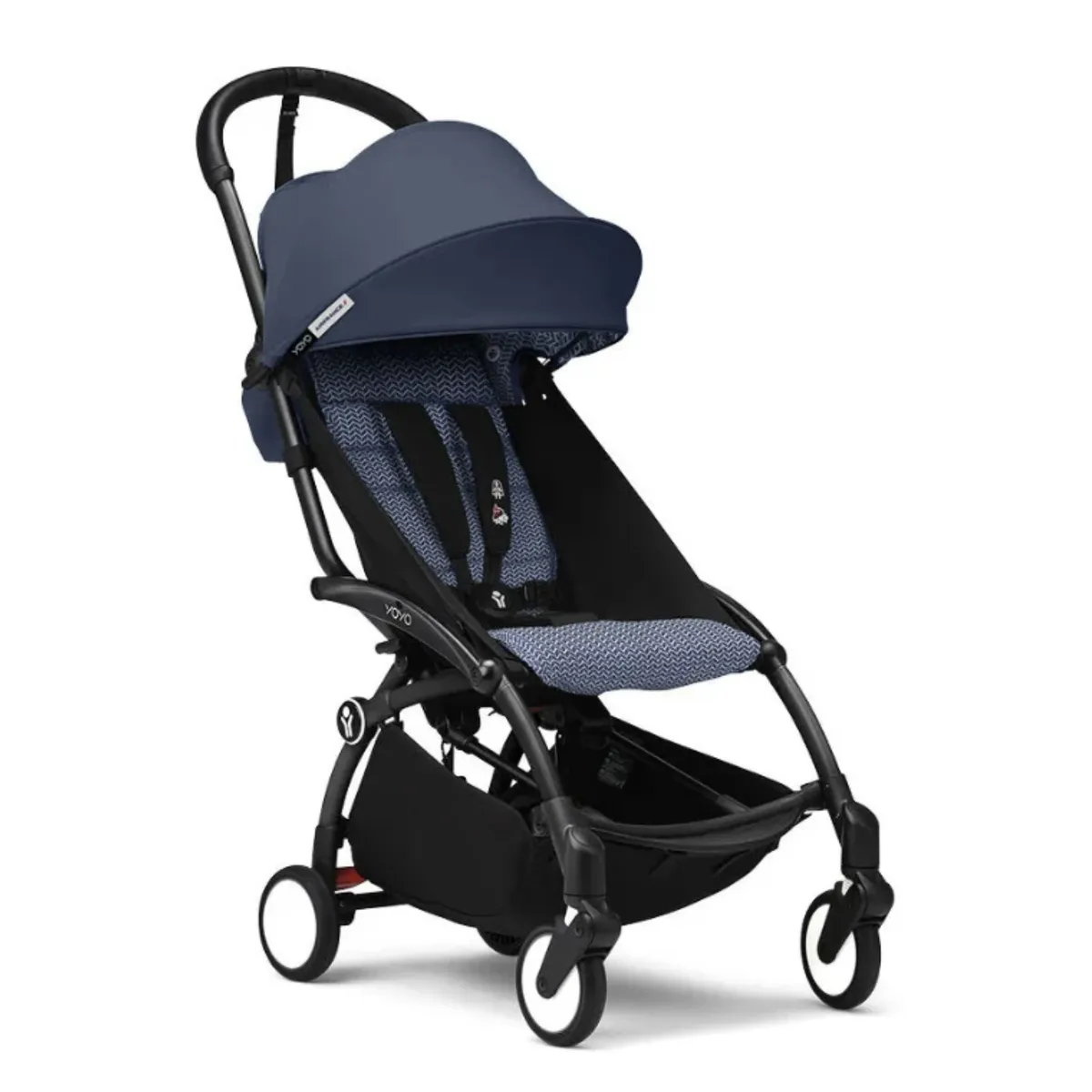 STOKKE - COCHE STOKKE YOYO³ CHASIS NEGRO TEXTIL 2DA ETAPA