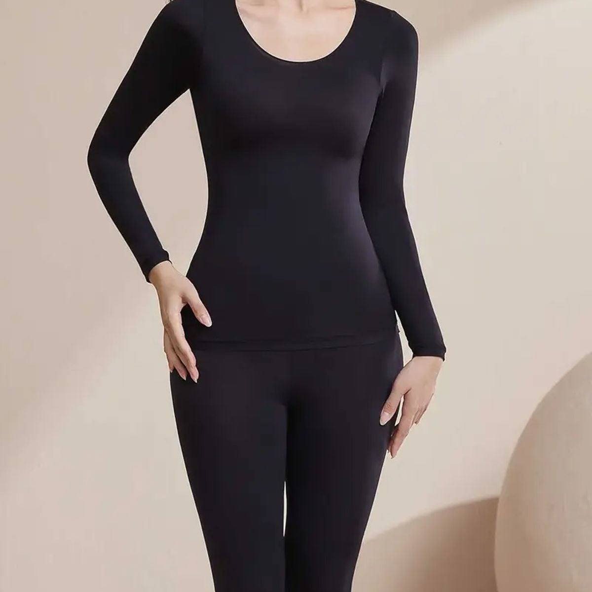 GENERICO - Conjunto Calentador  Mujer colores claros - Efecto Térmico