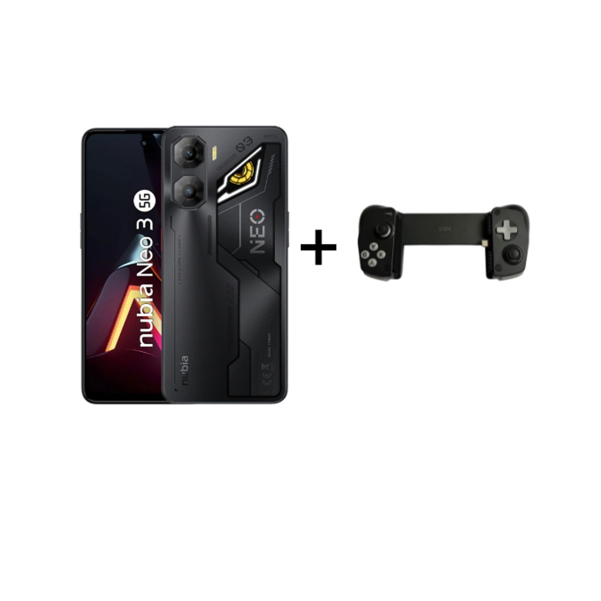 ZTE - ZTE NUBIA NEO 3 5G 256GB 8GB- NEGRO+ (mando de regalo) -REGISTRADO