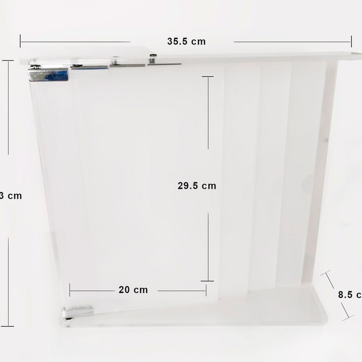 GENERICO - Porta Licencia en Acrílico 4 Bolsillos A4