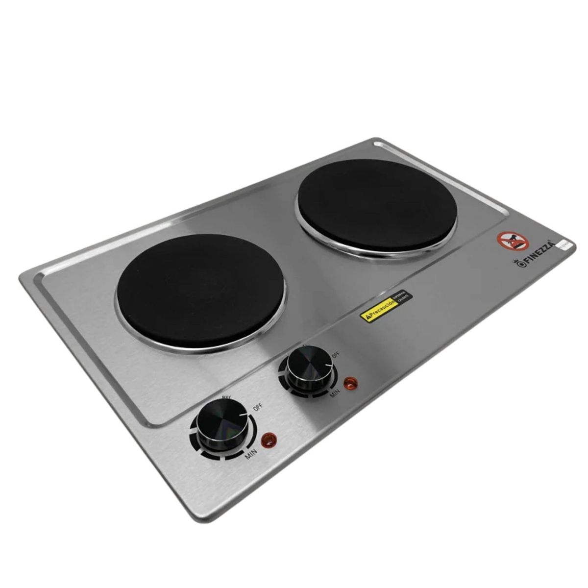 FINEZZA - Cocina eléctrica Finezza FZ-320H2CE 2 hornillas