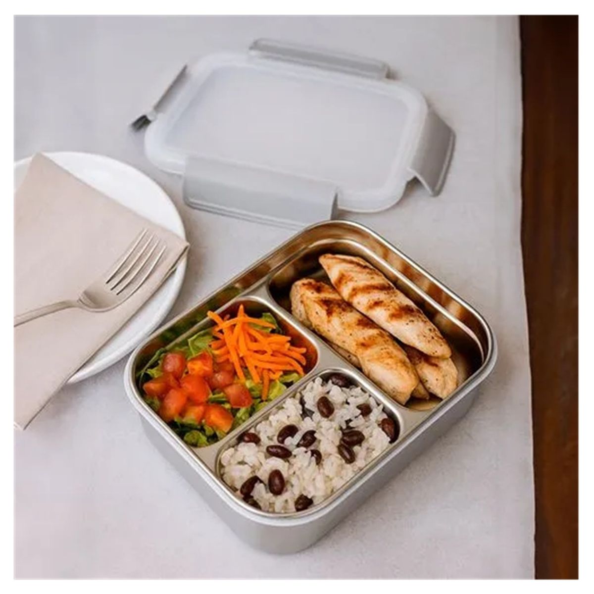 ICHIMATSU - TAPER DE ACERO INOXIDABLE ICHIMATSU LUNCH BOX