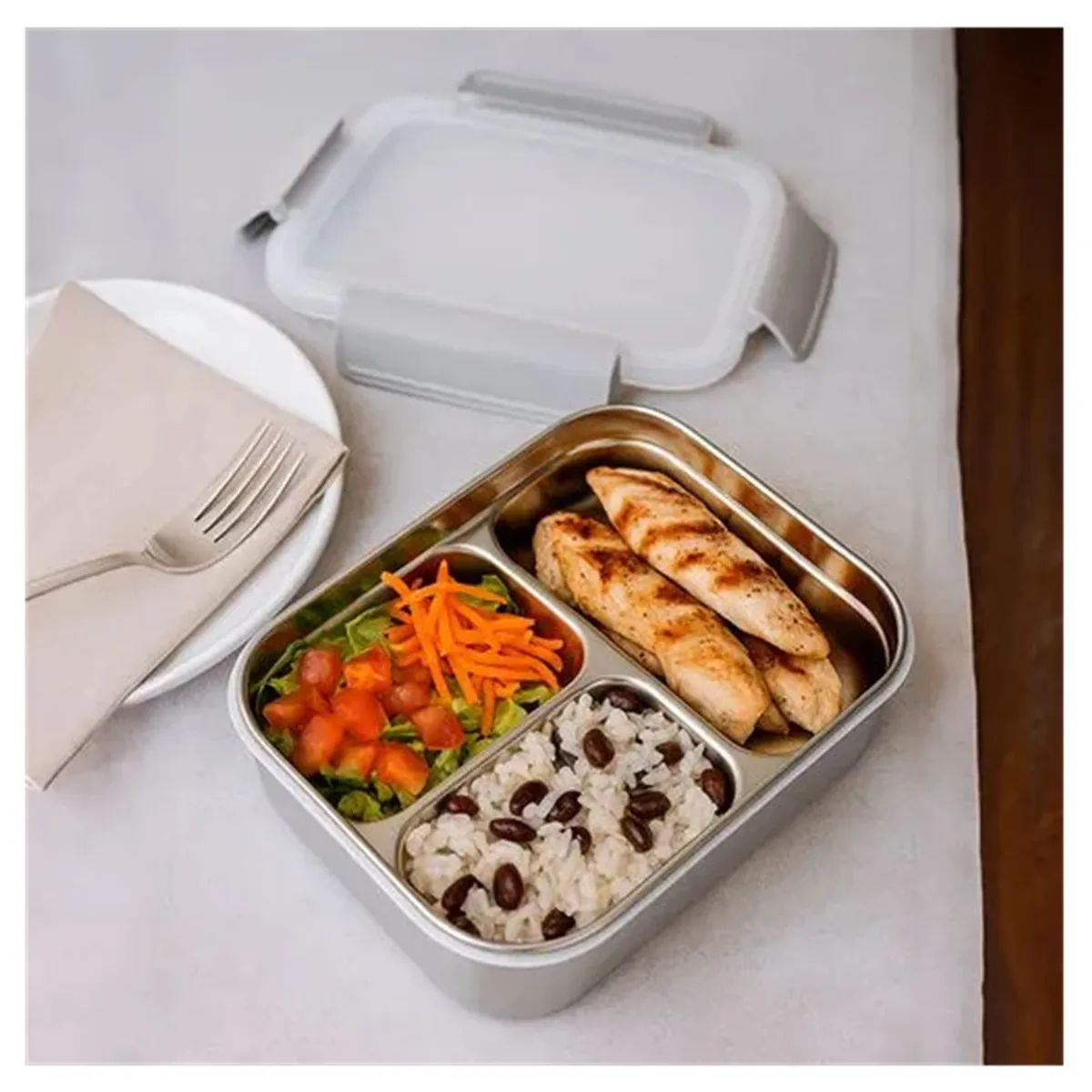 ICHIMATSU - TAPER DE ACERO INOXIDABLE ICHIMATSU LUNCH BOX