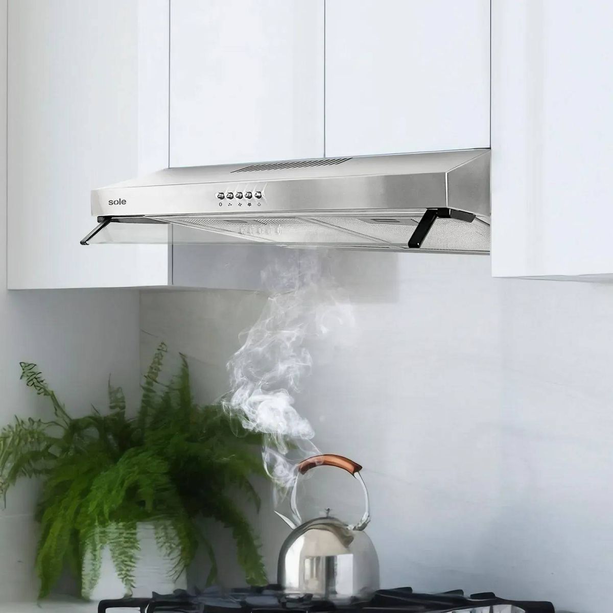 SOLE - Campana Extractora Acero Inoxidable Roma 60Cm Sole TURE16CO