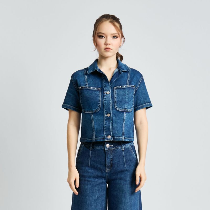 PARADA 111 - CAMISA DEMIN MUJER PARADA111 SOL