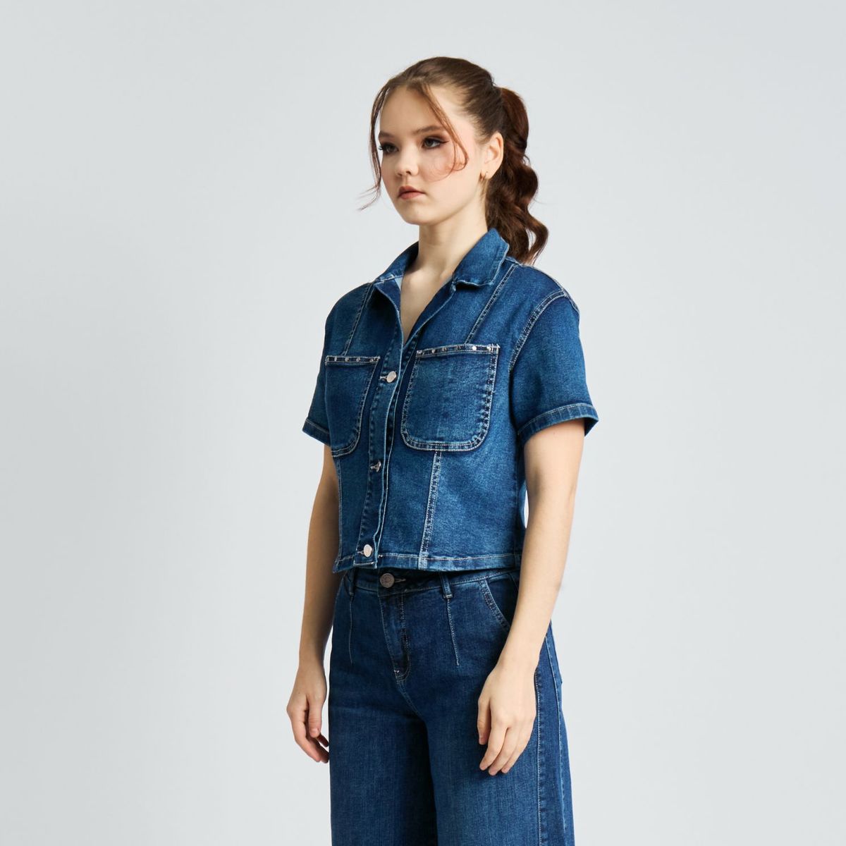 PARADA 111 - CAMISA DEMIN MUJER PARADA111 SOL