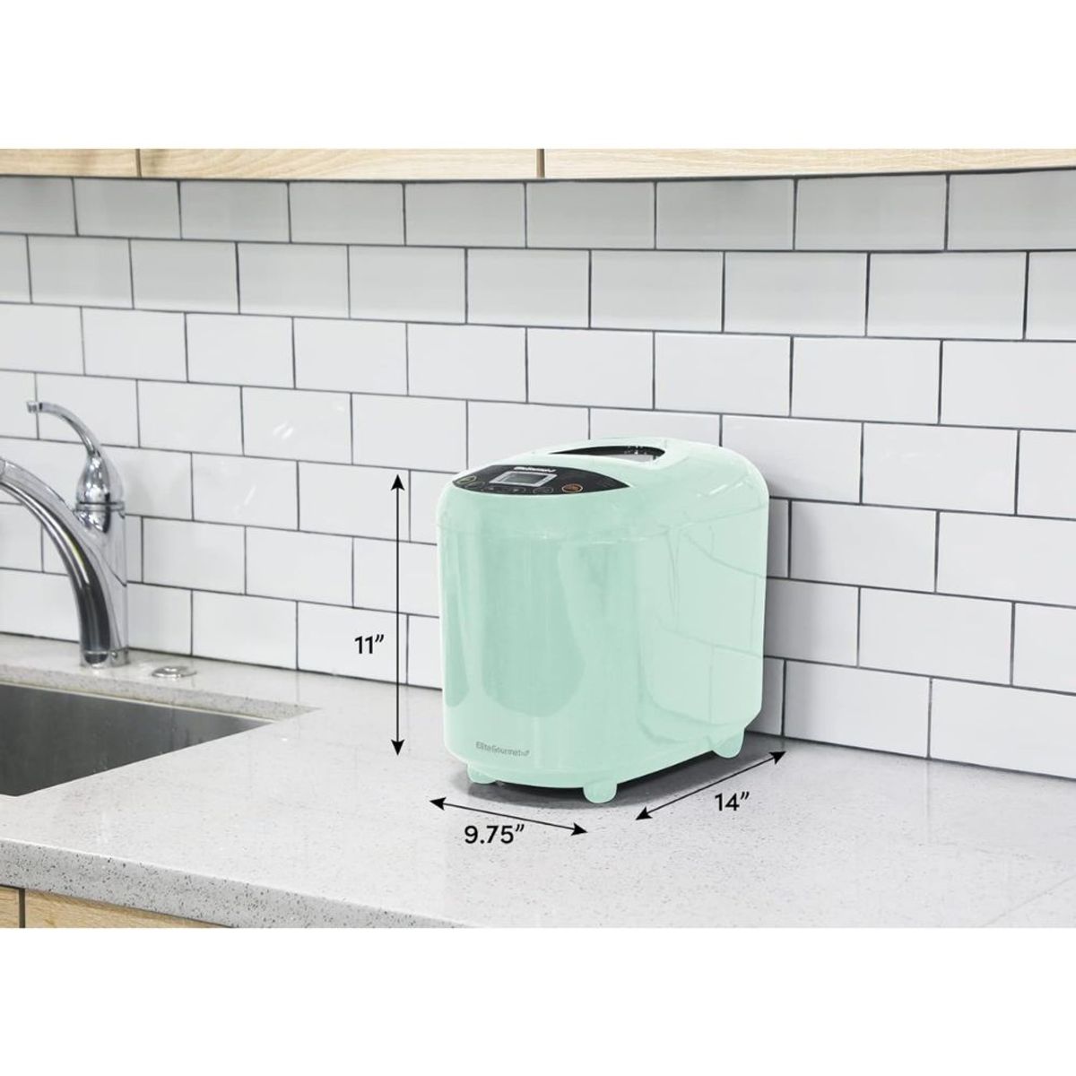 GENERICO - Máquina Programable para Hacer Pan Elite Gourmet