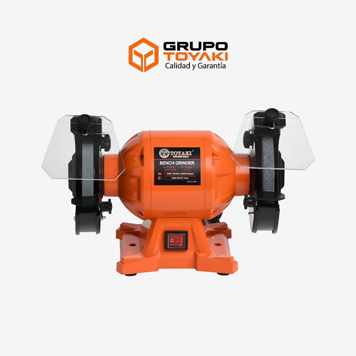 TOYAKI - ESMERIL DE BANCO 6 ″ 1 / 2 HP TOYAKI  TK-EB6