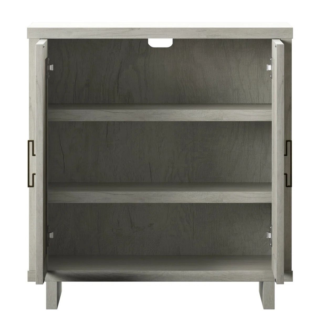 R&R MUEBLES - Aparador Moderno Amiya Cemento R&R MUEBLES