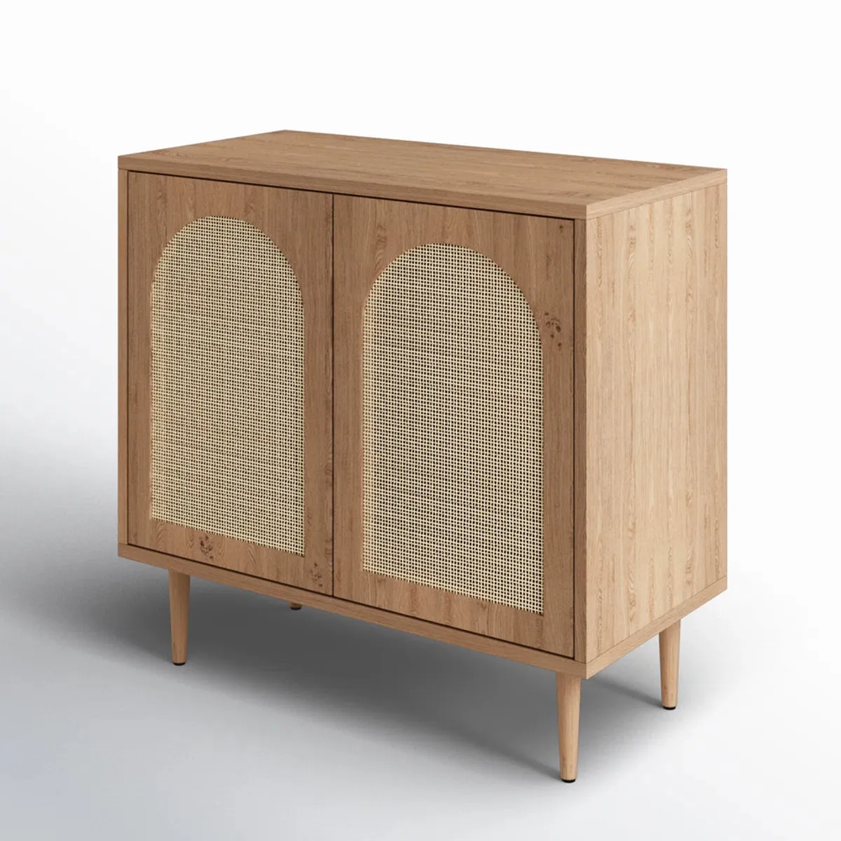 R&R MUEBLES - Aparador Moderno Tomoyo Roble Cava R&R MUEBLES