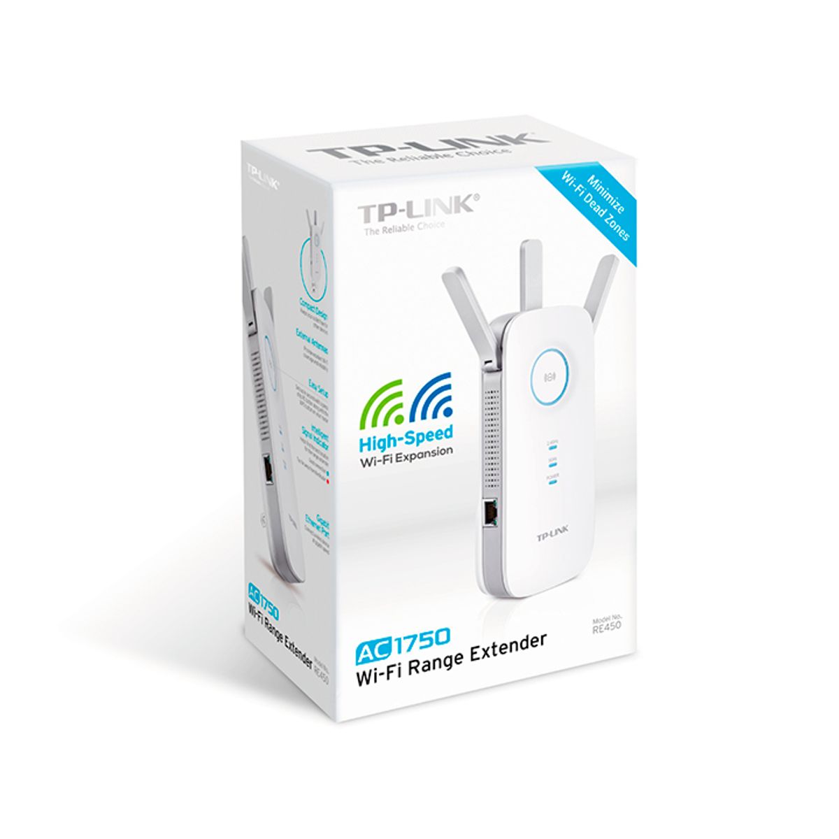 TP LINK - Repetidor Tp-link Re450 Repetidor Wifi5 Ac1750 Extensor De Rango
