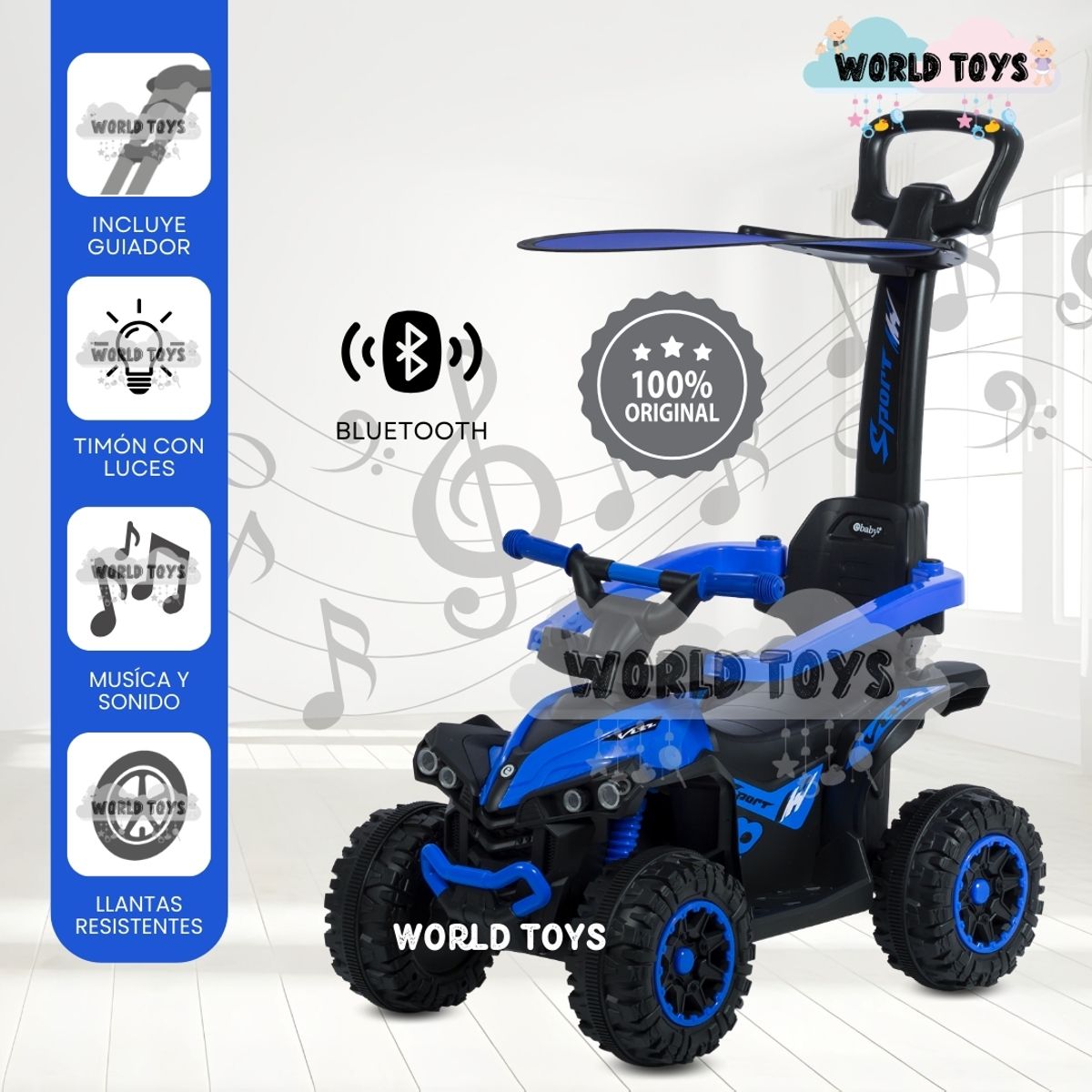 JEEP - Correpasillo Guiador Jeep «ETERRIE» Edición Limitada Blue