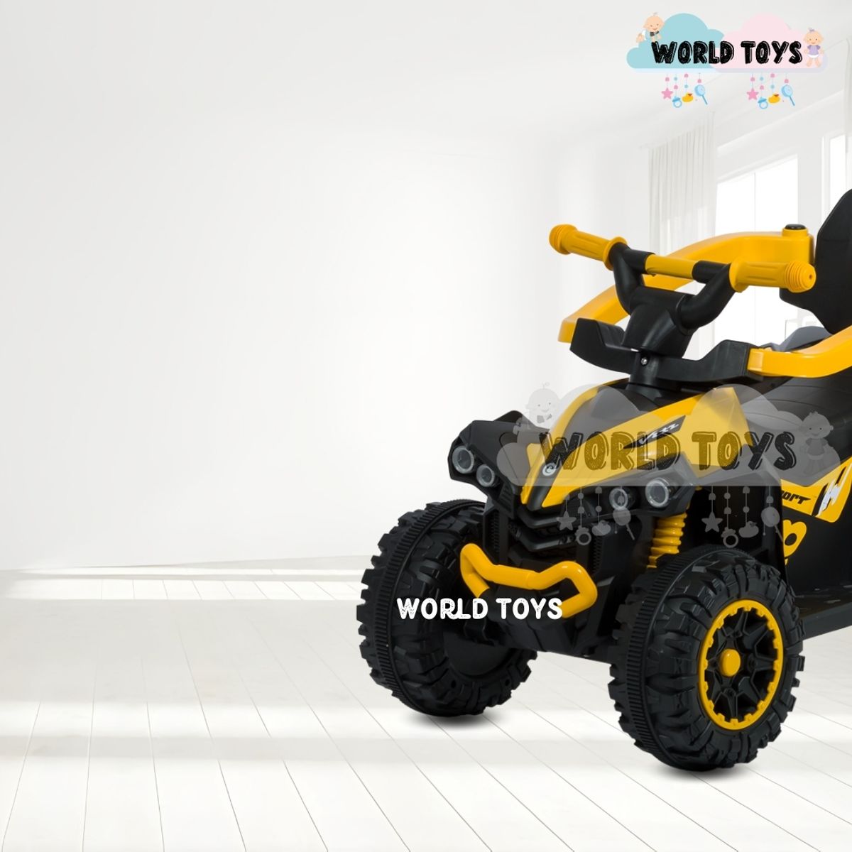 JEEP - Correpasillo Guiador Jeep «ETERRIE» Edición Limitada Yellow