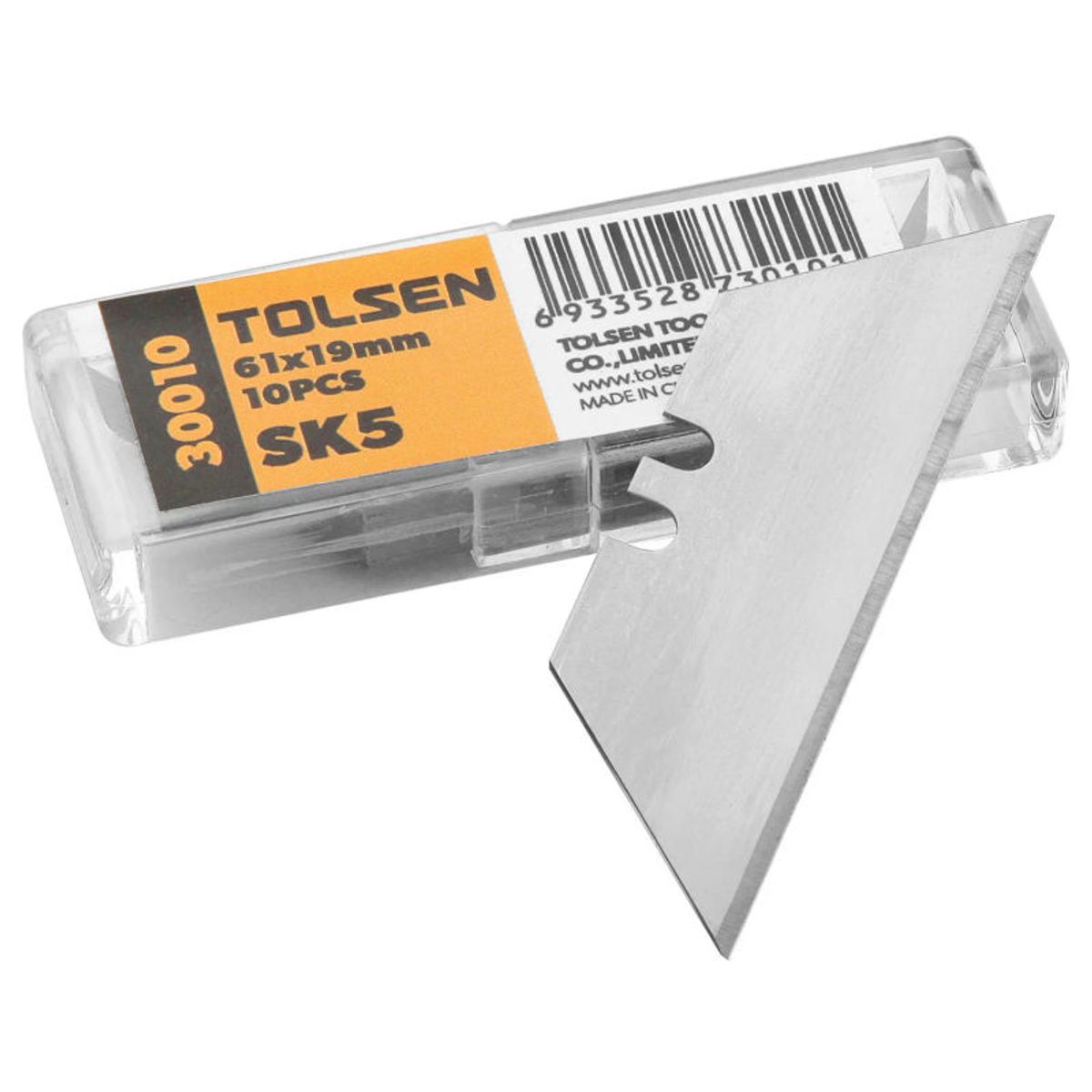 TOLSEN - Repuestos de Cuchillas para cortar 10 PCS 6119 MM TOLSEN - 30010