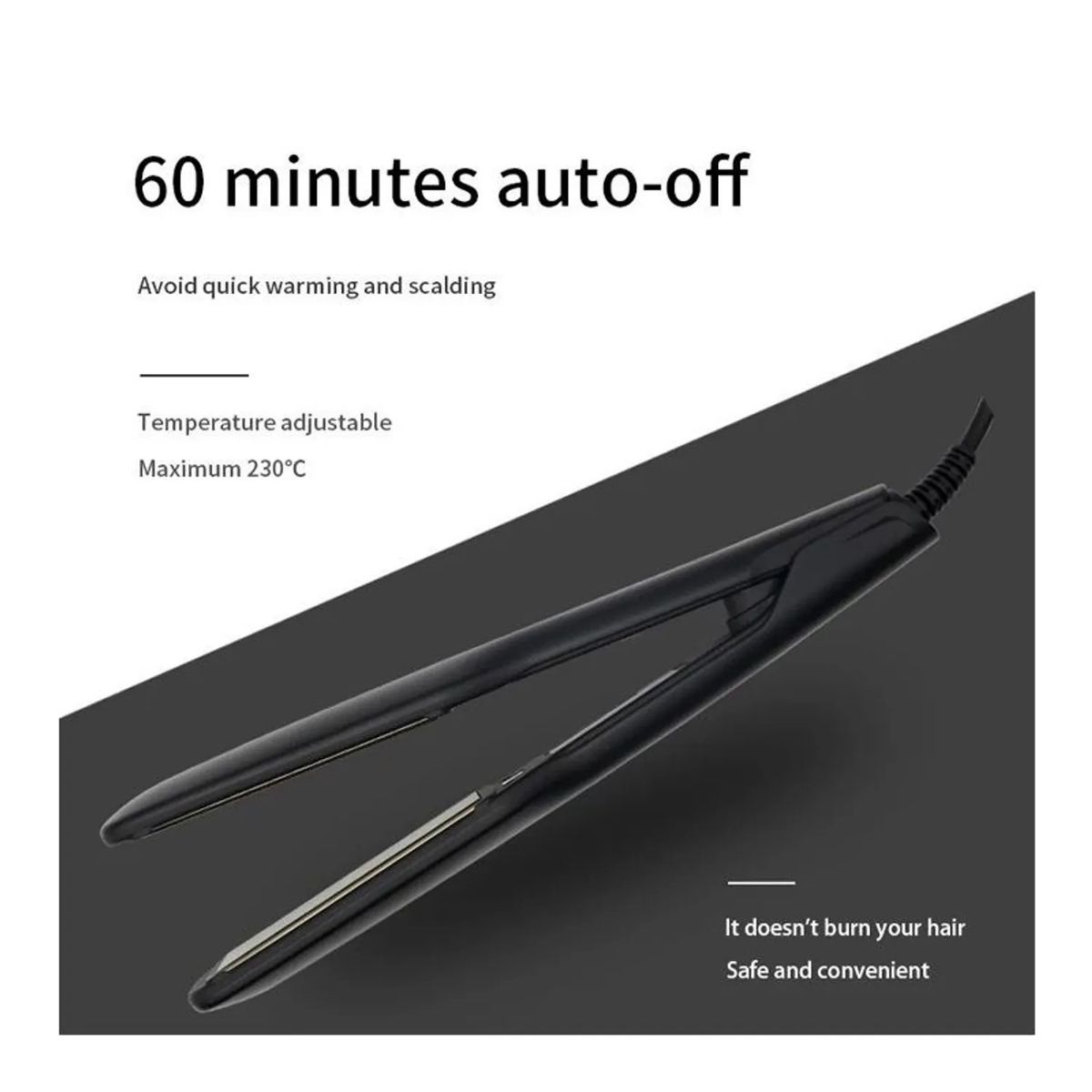 OTTOWARE - Plancha Alisadora Para Cabello Laceadora profesional Rozia hasta 980º