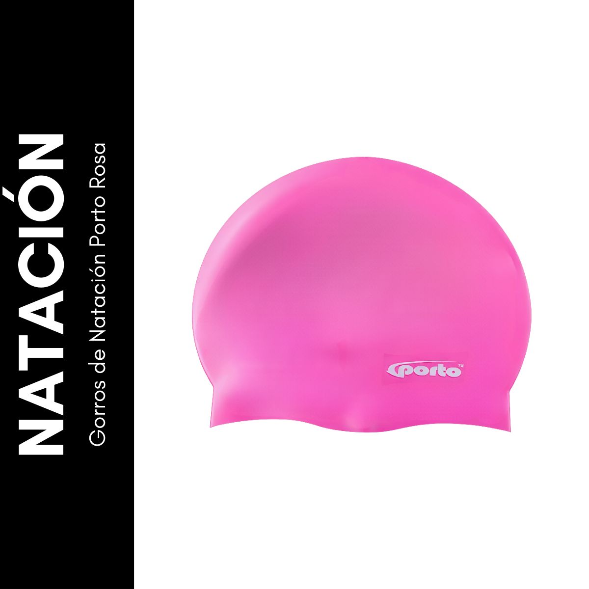 PORTO - Gorro De Natación Porto Rosa