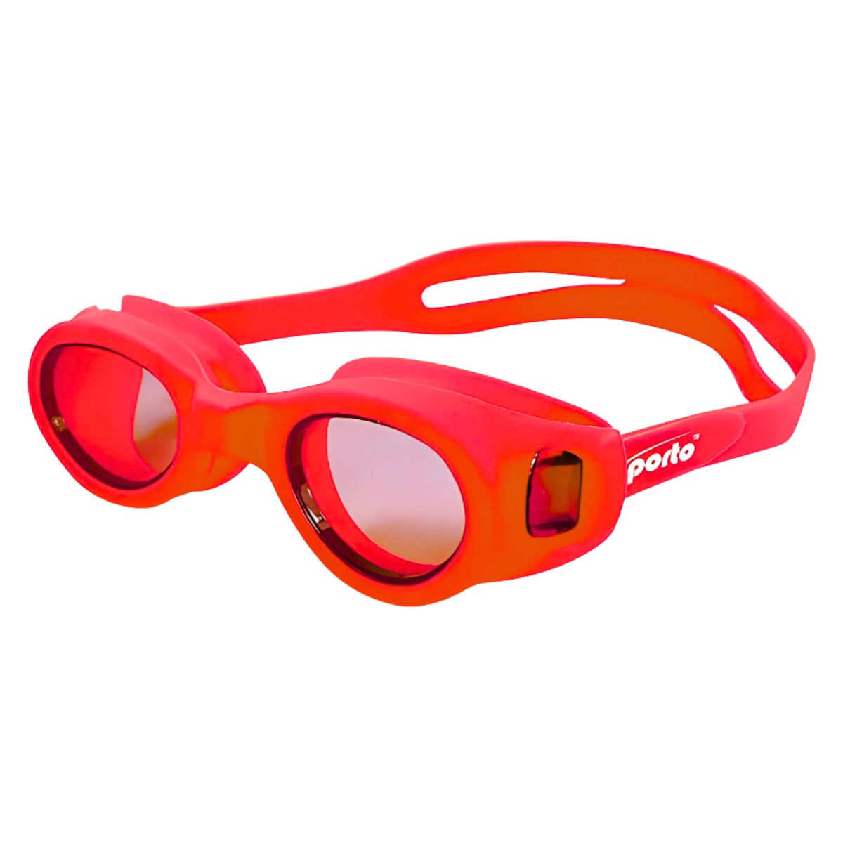 PORTO - Lentes De Natación Para Adulto Thunder Porto Rojo