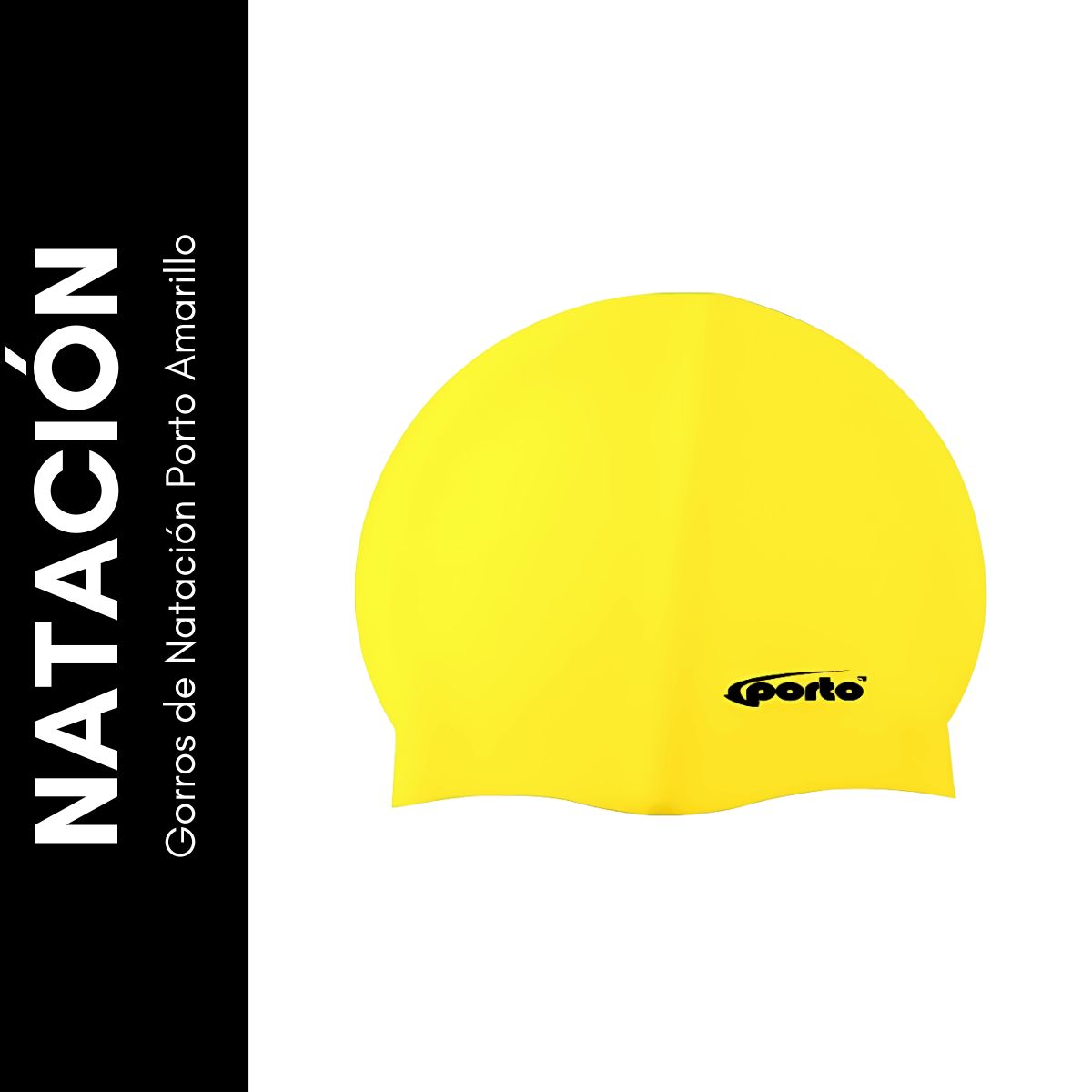 PORTO - Gorro De Natación Porto Amarillo