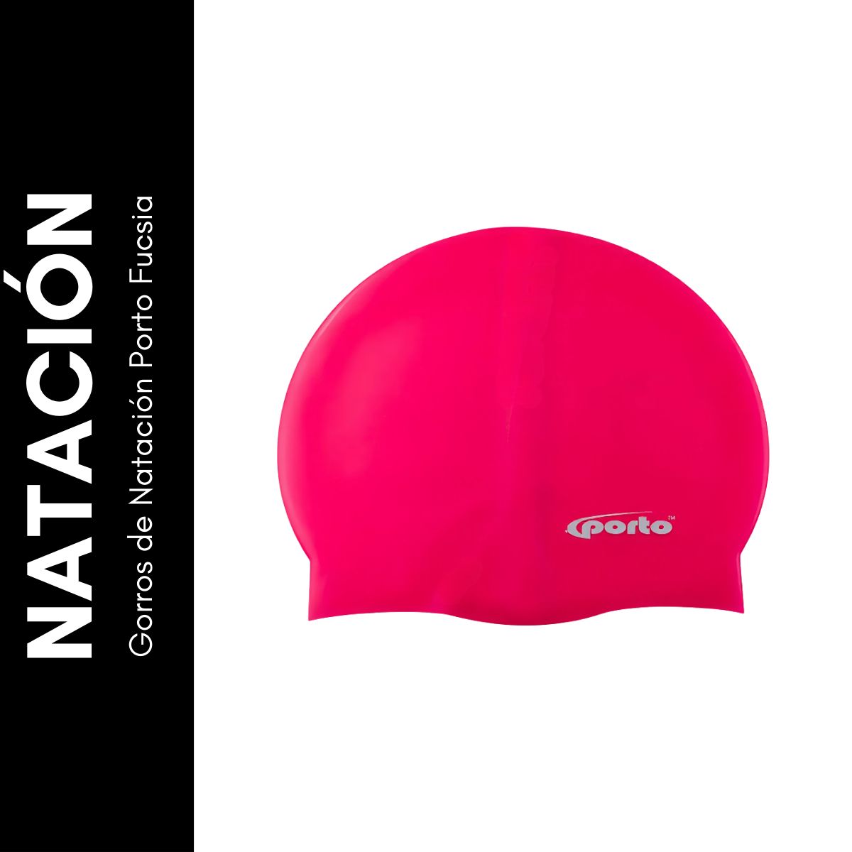 PORTO - Gorro De Natación Porto Fucsia