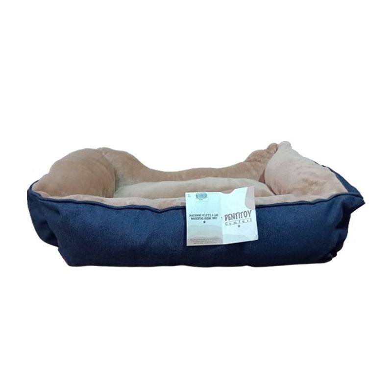 DENTITOY - CAMA PUFF MILOU GRANDE COLOR DENIM