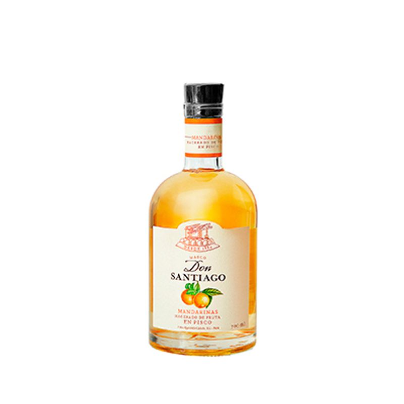 DON SANTIAGO - Macerado Mandarina en Pisco Don Santiago 500 ml