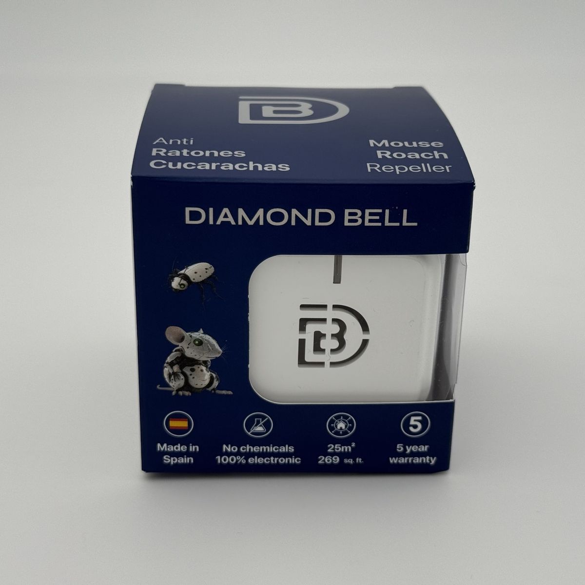 GENERICO - Repelente Anti Ratones y Cucarachas DB-03A