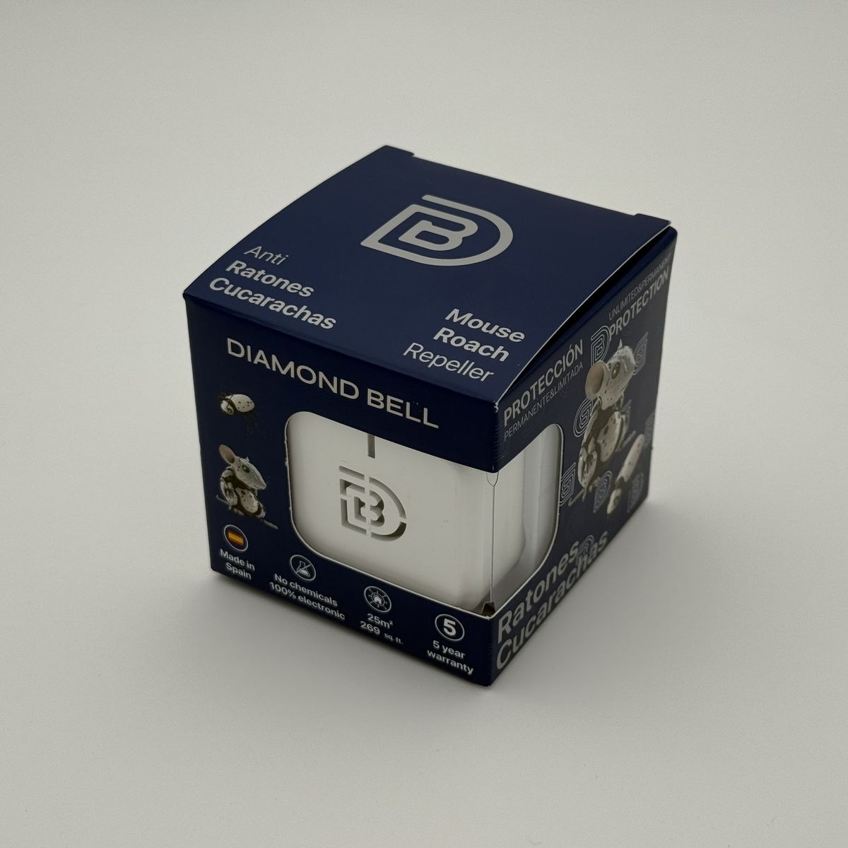 GENERICO - Repelente Anti Ratones y Cucarachas DB-03A