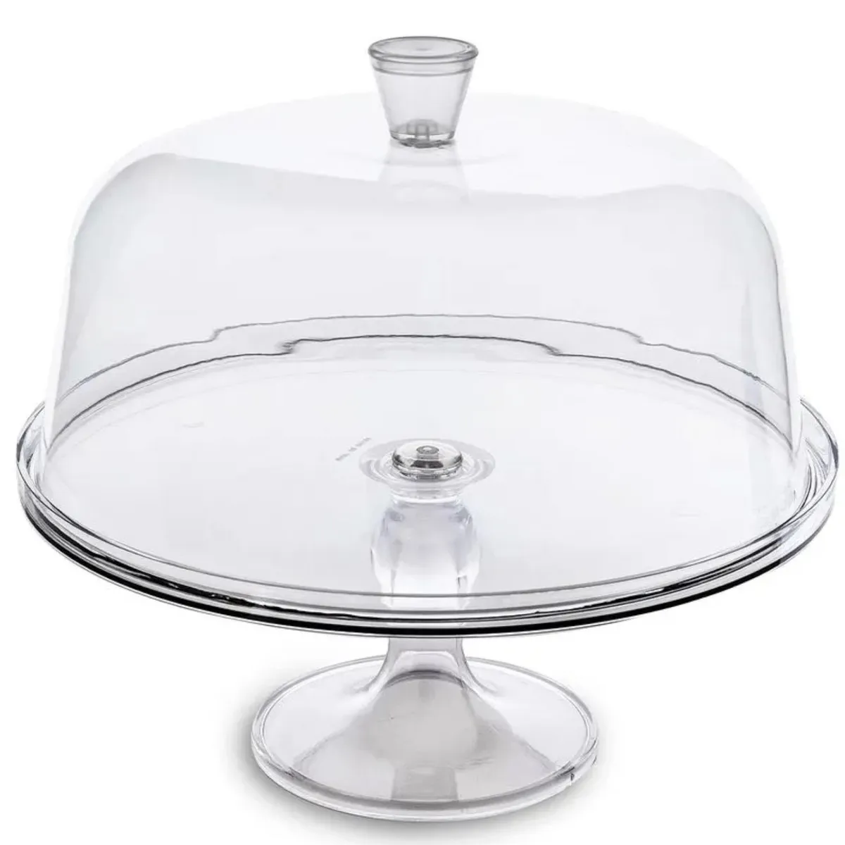 ICHIMATSU - Porta Torta de Acrílico con Tapa 29 cm-Ichimatsu