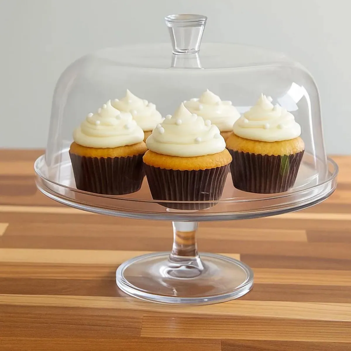 ICHIMATSU - Porta Torta de Acrílico con Tapa 29 cm-Ichimatsu