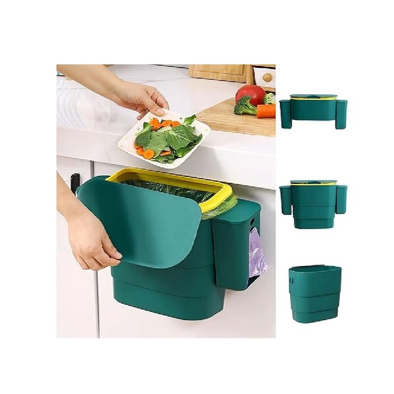 GENERICO - TACHO DE BASURA PLEGABLE PARA COCINA
