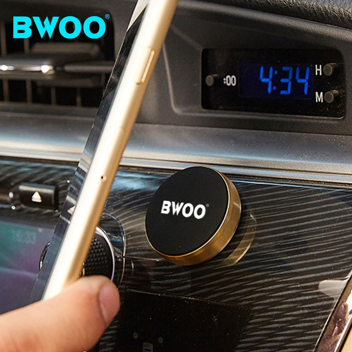 GENERICO - SOPORTE PARA CELULAR MAGNETICO UNIVERSAL BO-ZJ121 BWOO