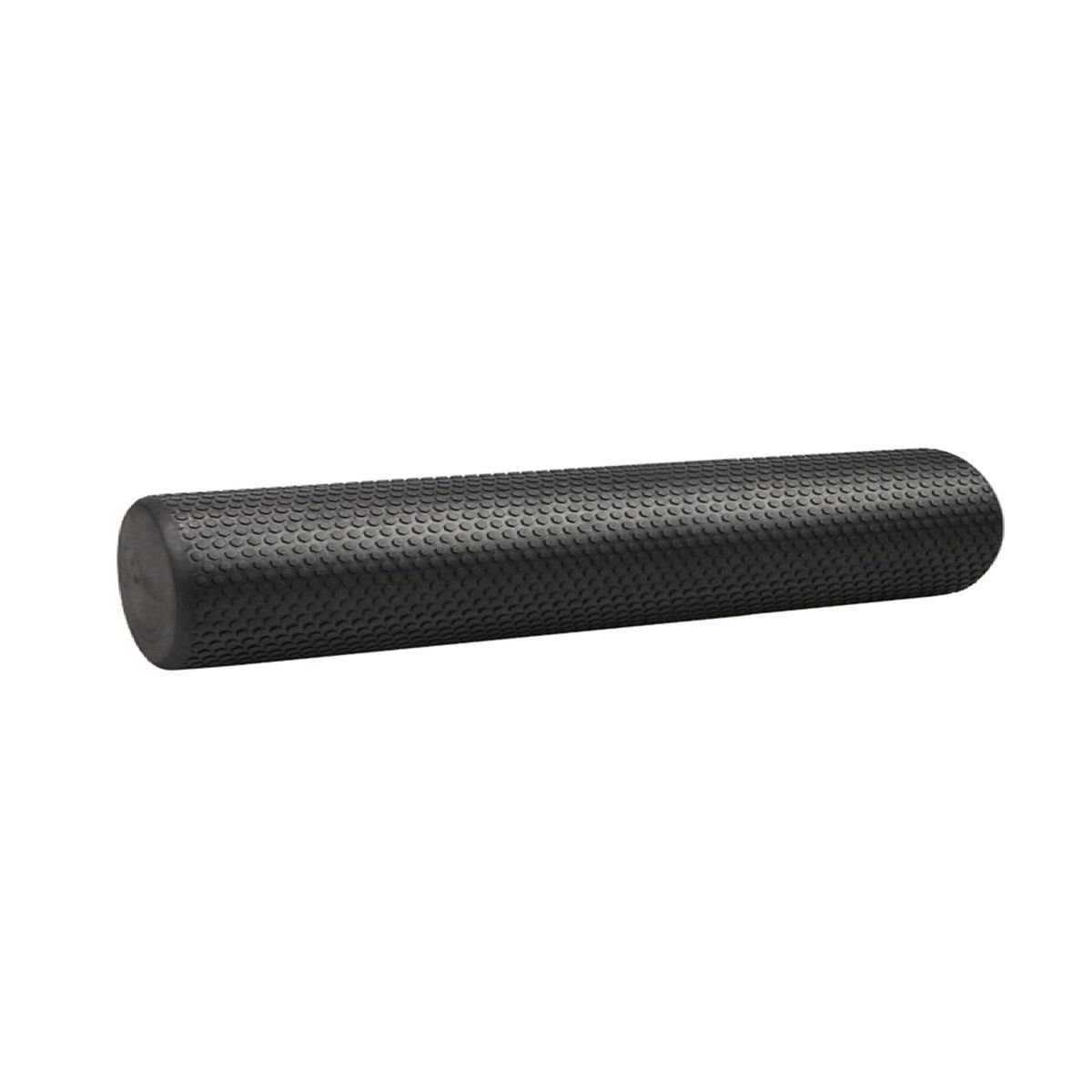 GENERICO - Rodillo Eva Foam Roller Masaje Estimulación 90 cm Negro