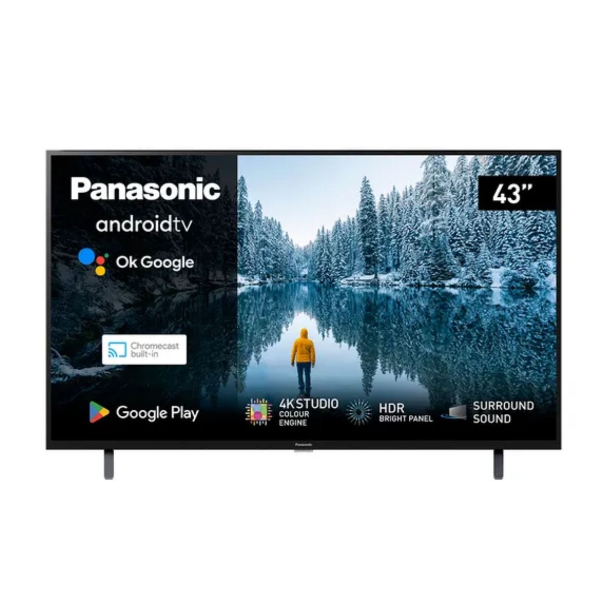 PANASONIC - Televisor Panasonic Smart TV 43 LED 4K UHD TC-43MX700P