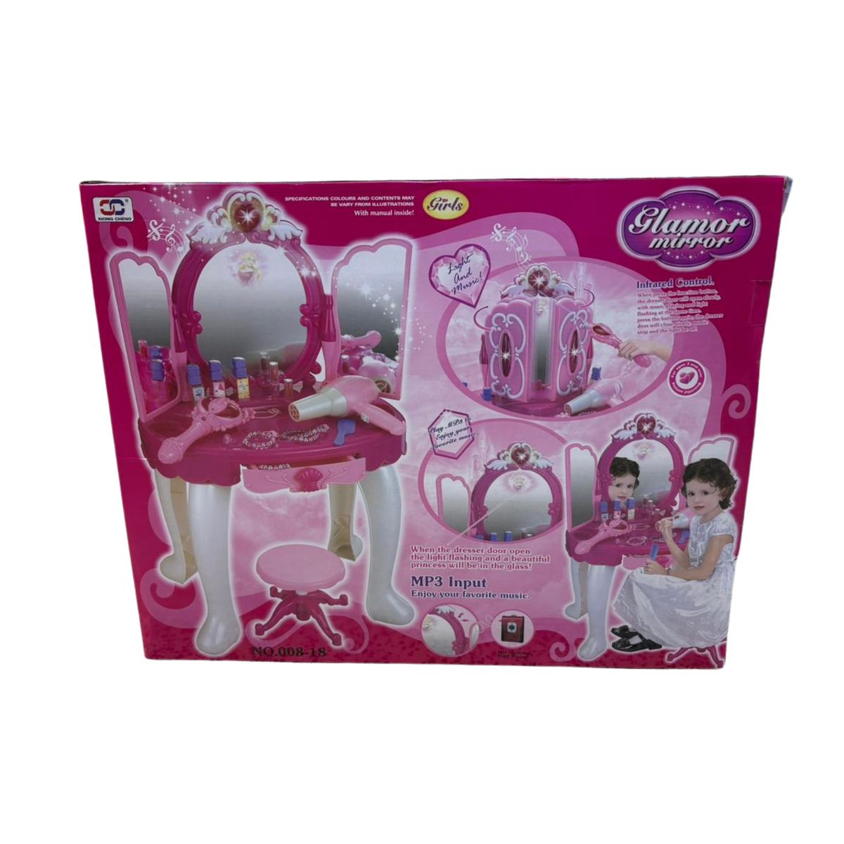 GENERICO - TOCADOR CON ACCESORIOS PARA NIÑAS