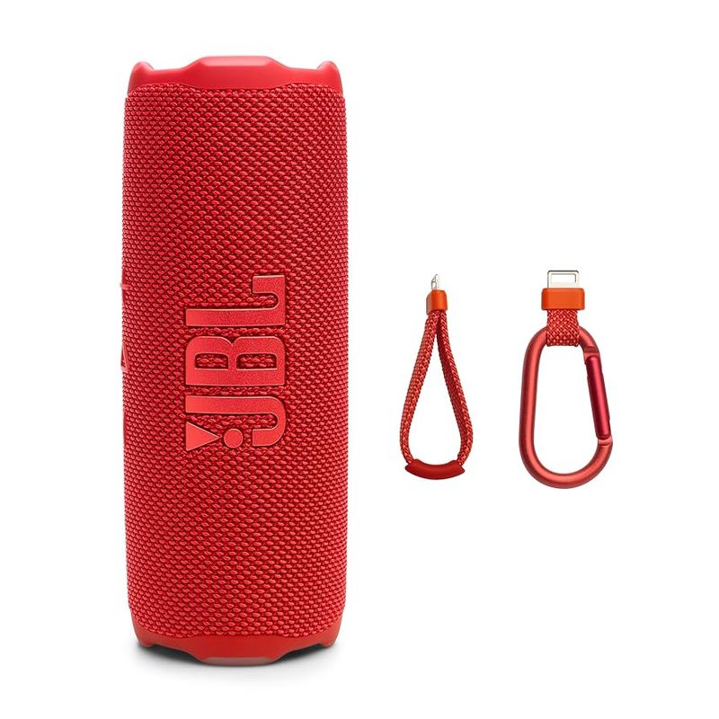 JBL - JBL FLIP 7 ROJO AURACAST 35 WATTS BLUETOOH