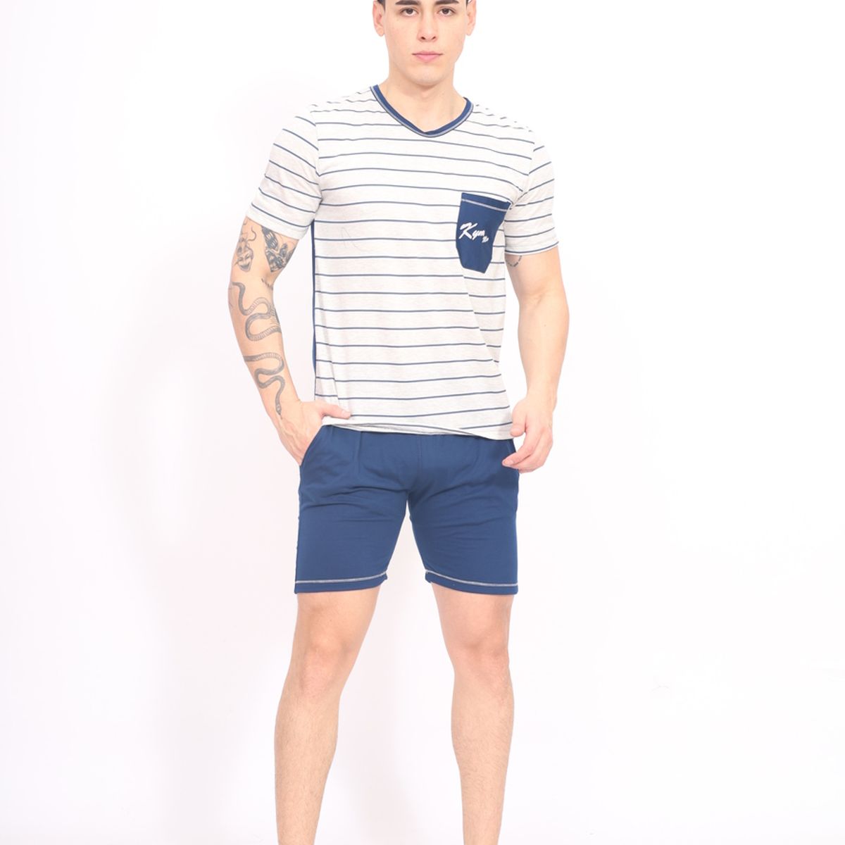 KYM MULTIUSOS - PIJAMA ALGODÓN HOMBRE