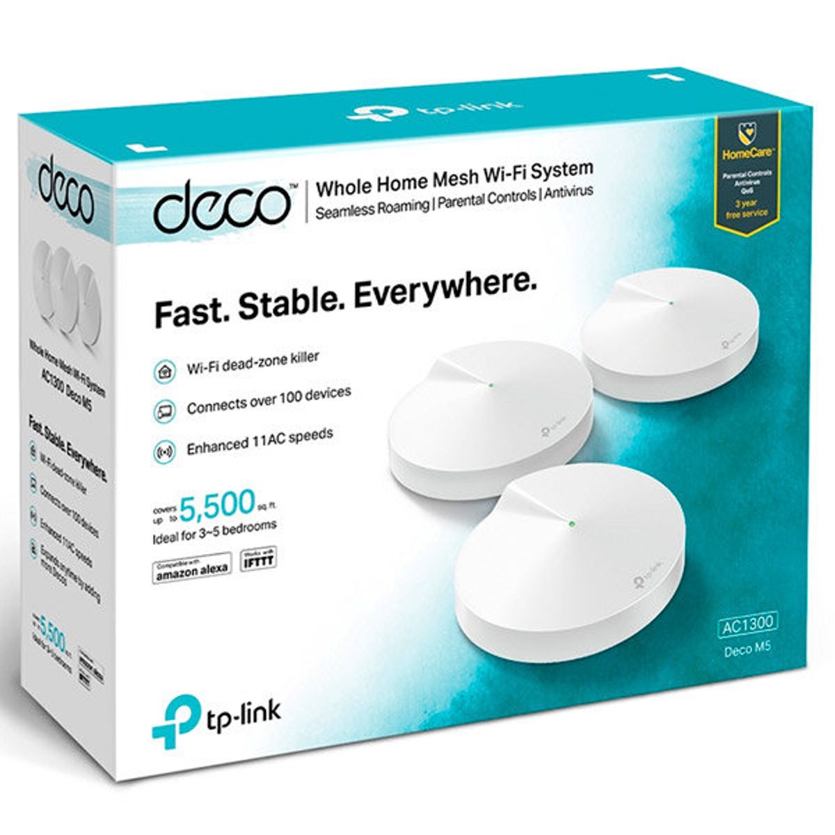 TP LINK - MESH TP-LINK DECO M5-3 AC1300 3-PACK