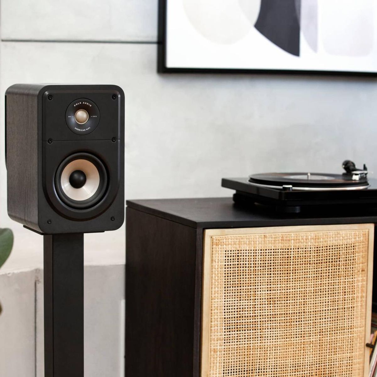 POLK AUDIO - PARLANTES PASIVOS POLK ES15 NEGRO PAR